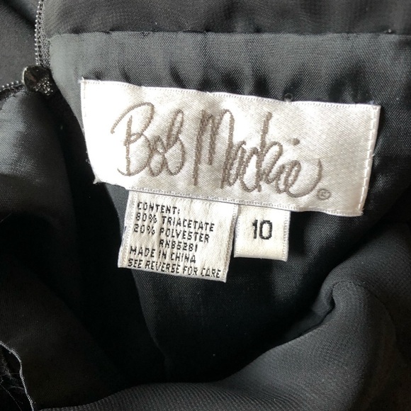 Vintage Bob Mackie lace embellished mini dress - Picture 9 of 10